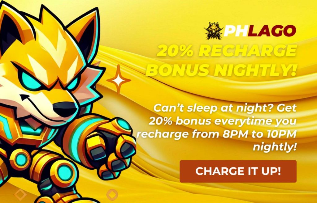 8PM-10PM LIMITED TIME GIFT 20% BONUS