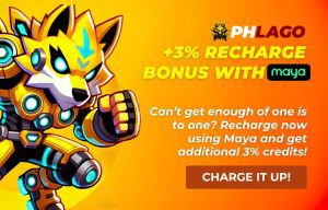 Promotion PHLAGO: Deposit Maya Discount 3.0%