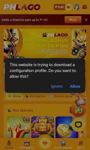 🔆 Step 3: Agree and allow the download to your device.